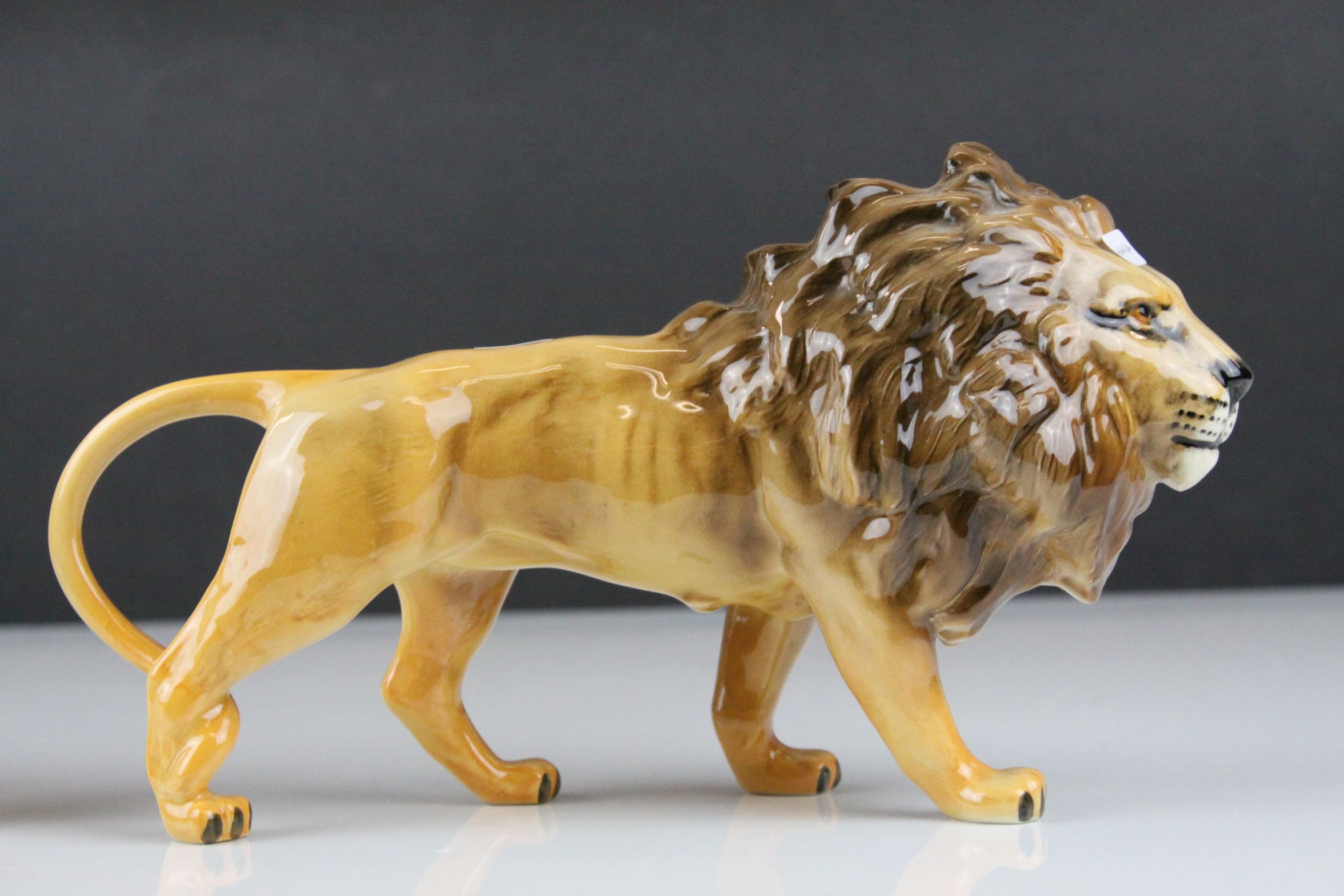 Beswick lion and lioness - Image 3 of 7