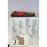 9 albums containg a large quantity of stamps to include Guernsey,Jersey,Isle of Wight etc.