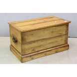 Pine Blanket Box