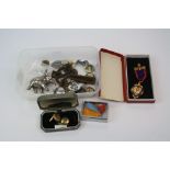 Large Collection of Collectables including Whitehead & Hoag Badges, Communion Tokens etc
