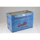 Vintage Painted Metal ' Wall's Ice Cream ' Box, 30cms high