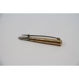 A World War One Era 15ct Gold Bullet & Cartridge Sweetheart Brooch, Marked 15ct To The Base Of The