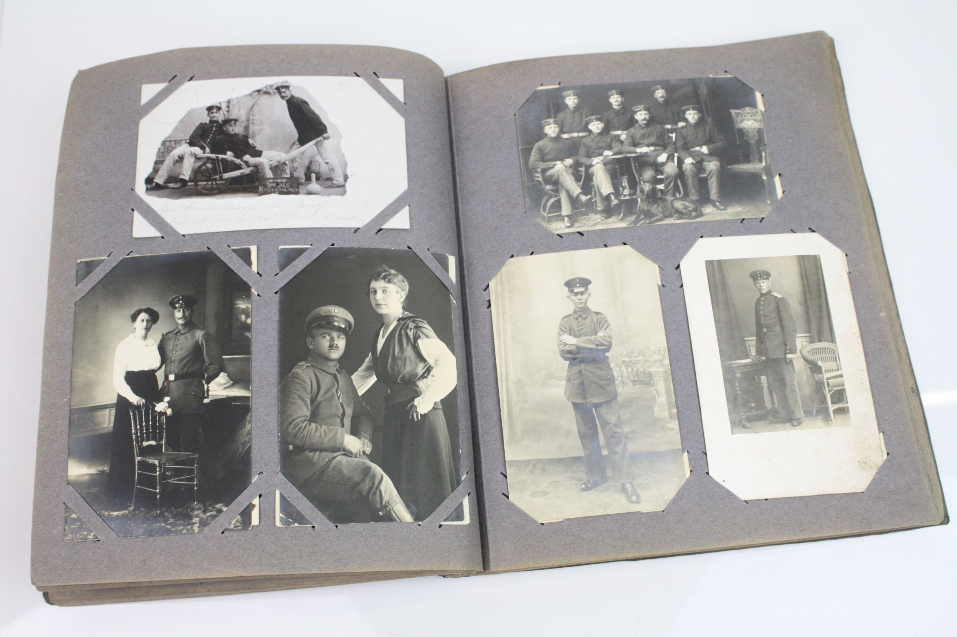 A World War One German Postcard Album And Contents Containing Over 130 World War One German - Image 20 of 30