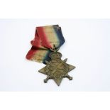 A Full Size World War One 1914-1915 Star Medal Named And Issued To No,19879 PTE. F.A. WARREN Of
