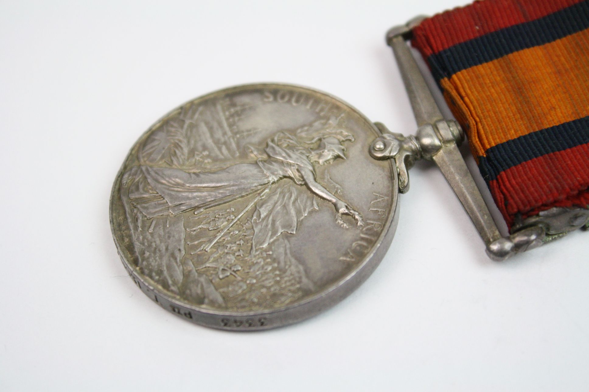 A Full Size Queens South Africa Medal With Five Bars To Include The Transvaal, Orange Free State, - Image 10 of 14