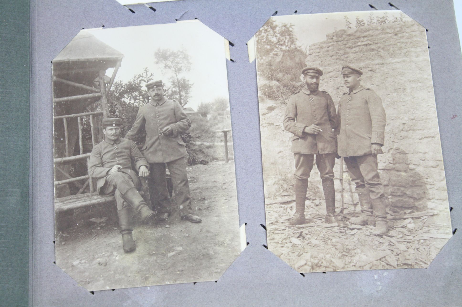 A World War One German Postcard Album And Contents Containing Over 130 World War One German - Image 5 of 30