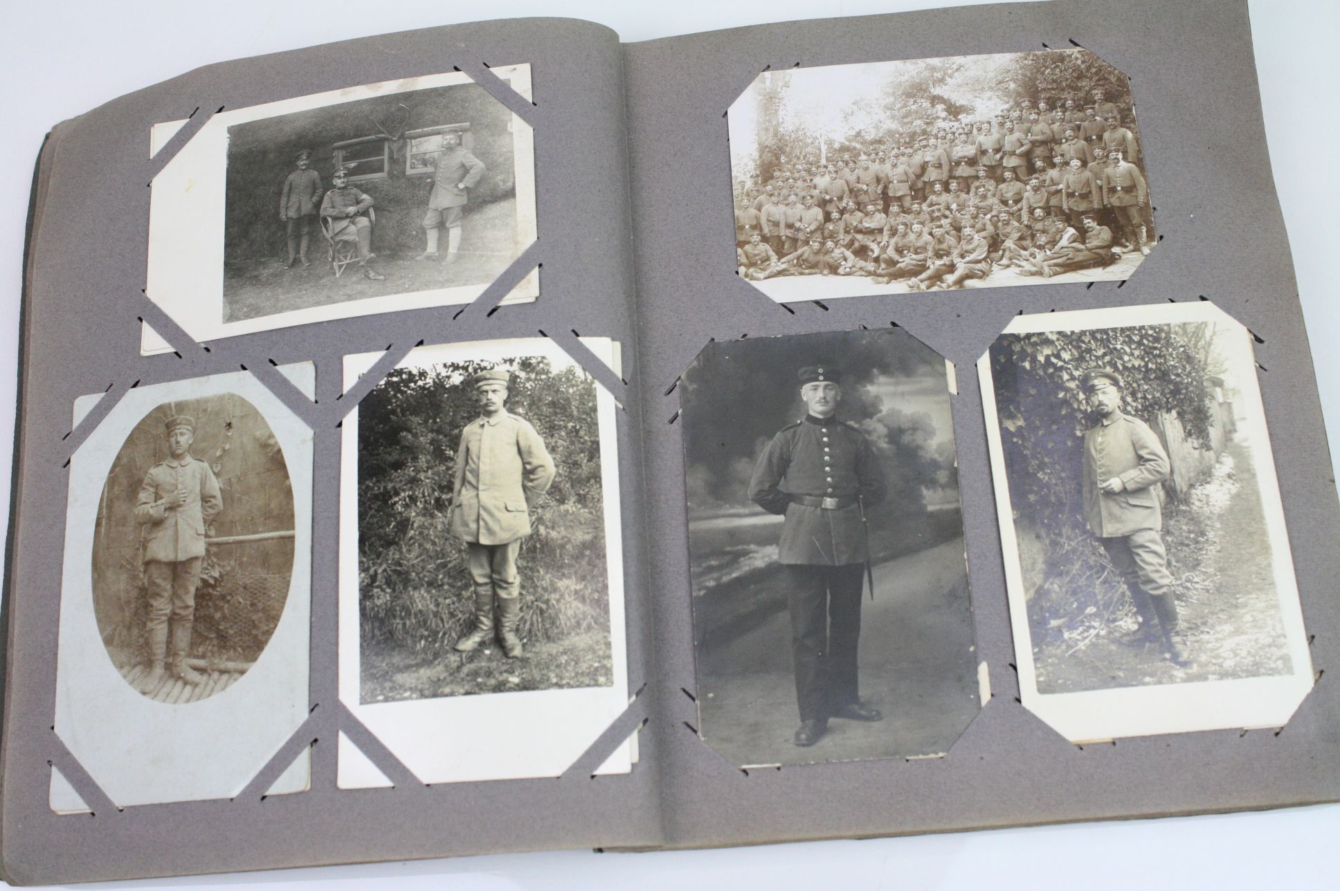 A World War One German Postcard Album And Contents Containing Over 130 World War One German - Image 9 of 30