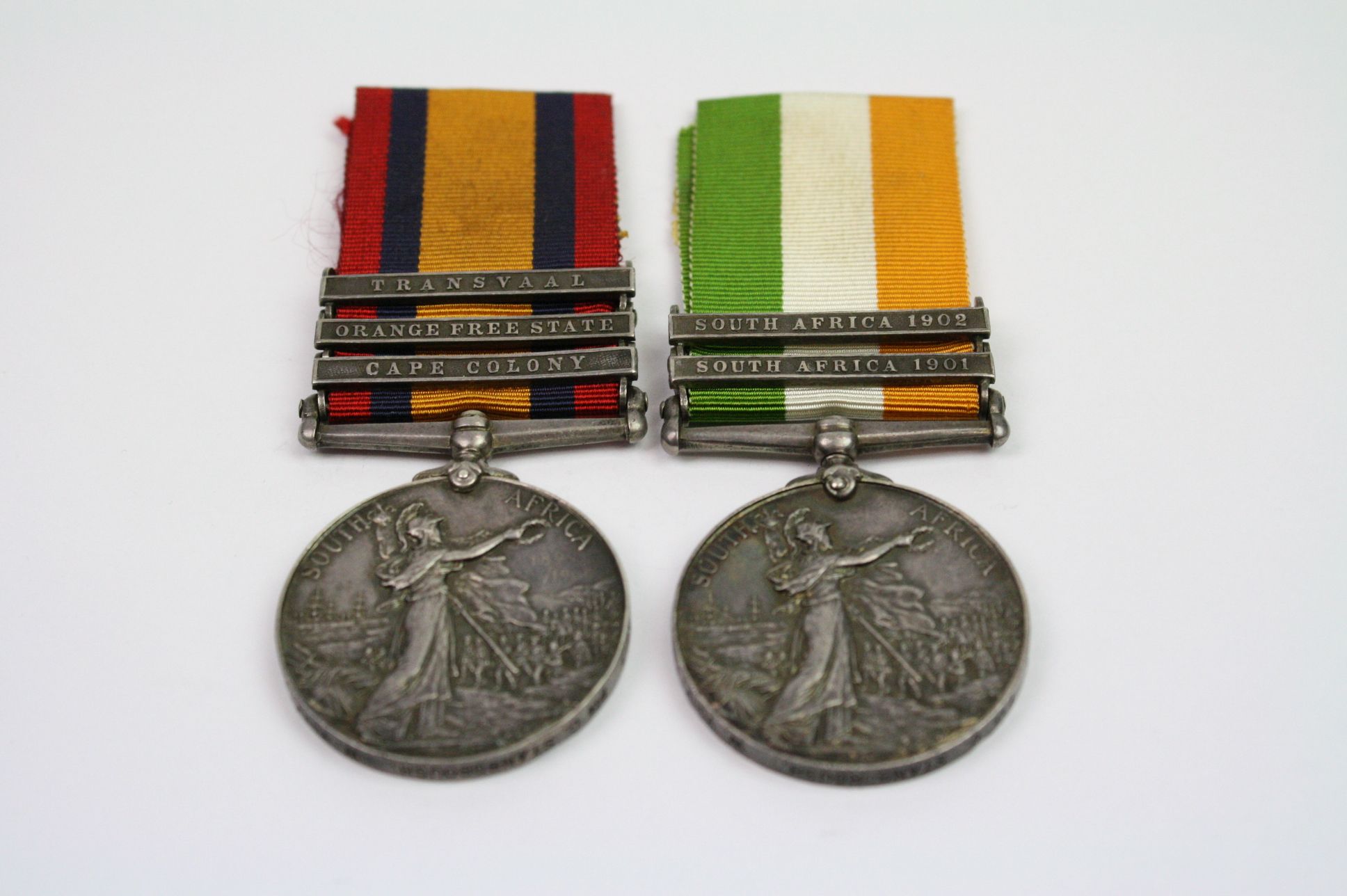 A Queens South Africa And Kings South Africa Medal Pair With A Total Of Five Bars To Include The - Image 2 of 13