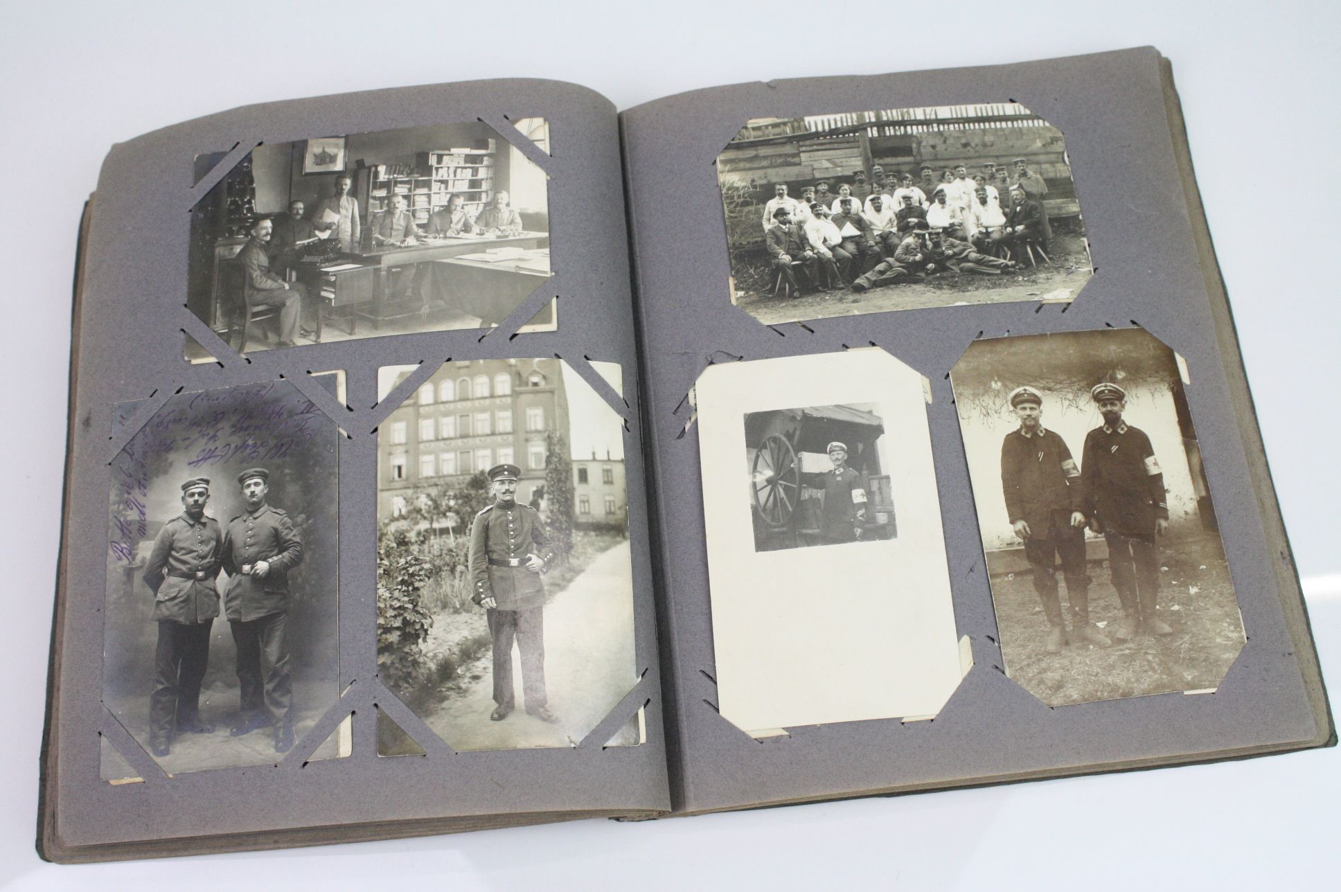 A World War One German Postcard Album And Contents Containing Over 130 World War One German - Image 21 of 30