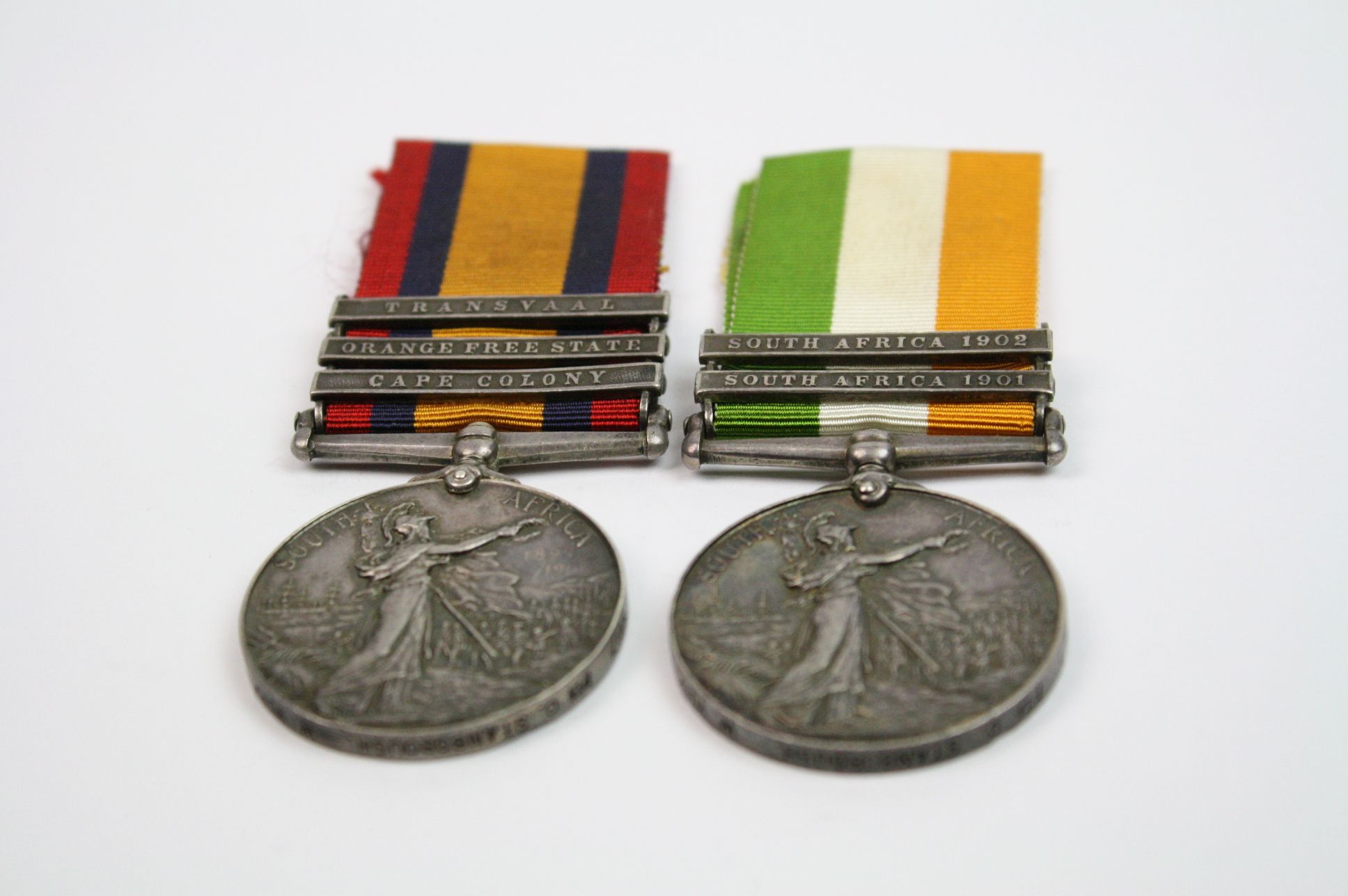 A Queens South Africa And Kings South Africa Medal Pair With A Total Of Five Bars To Include The - Image 7 of 13