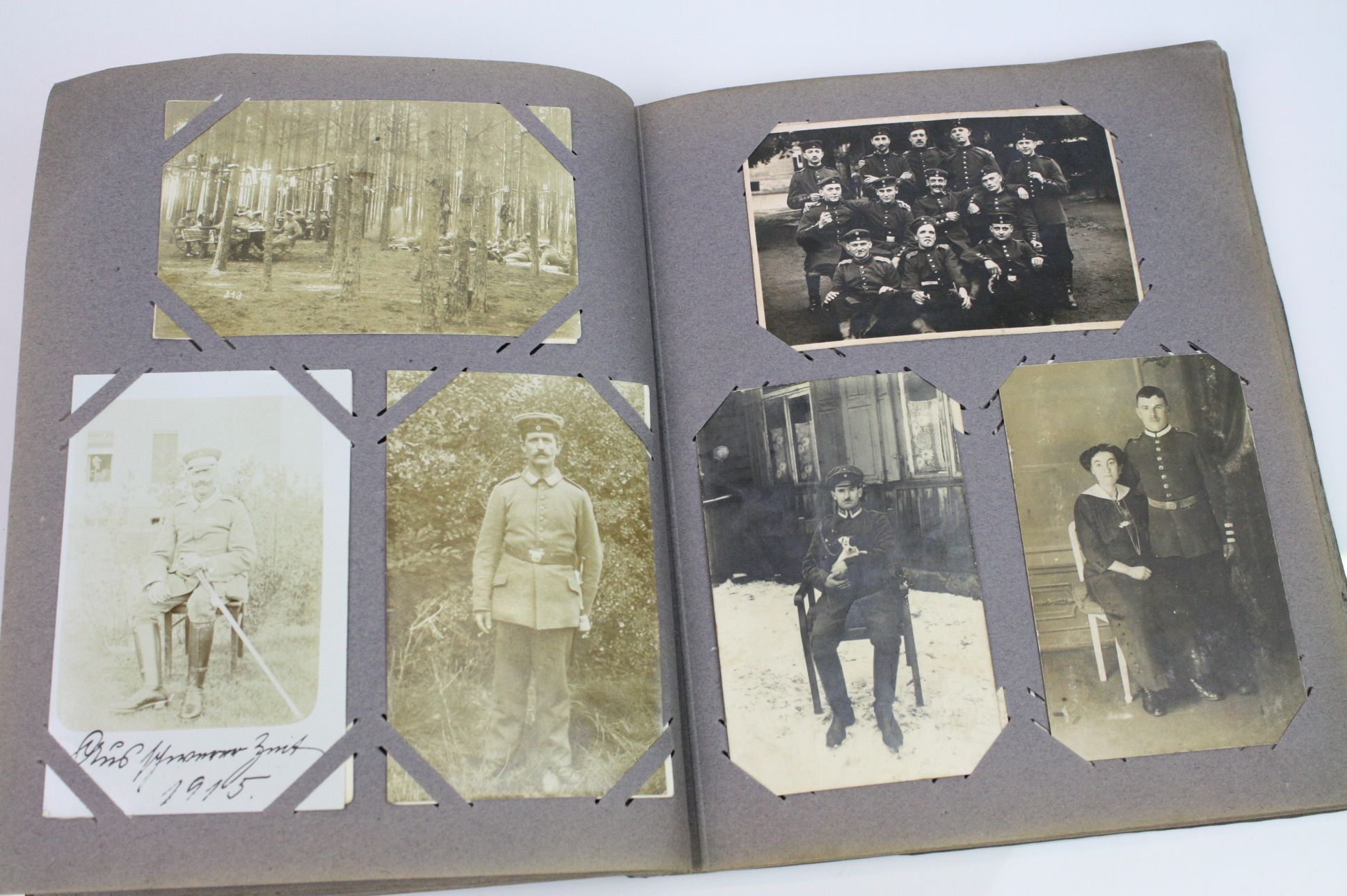 A World War One German Postcard Album And Contents Containing Over 130 World War One German - Image 18 of 30