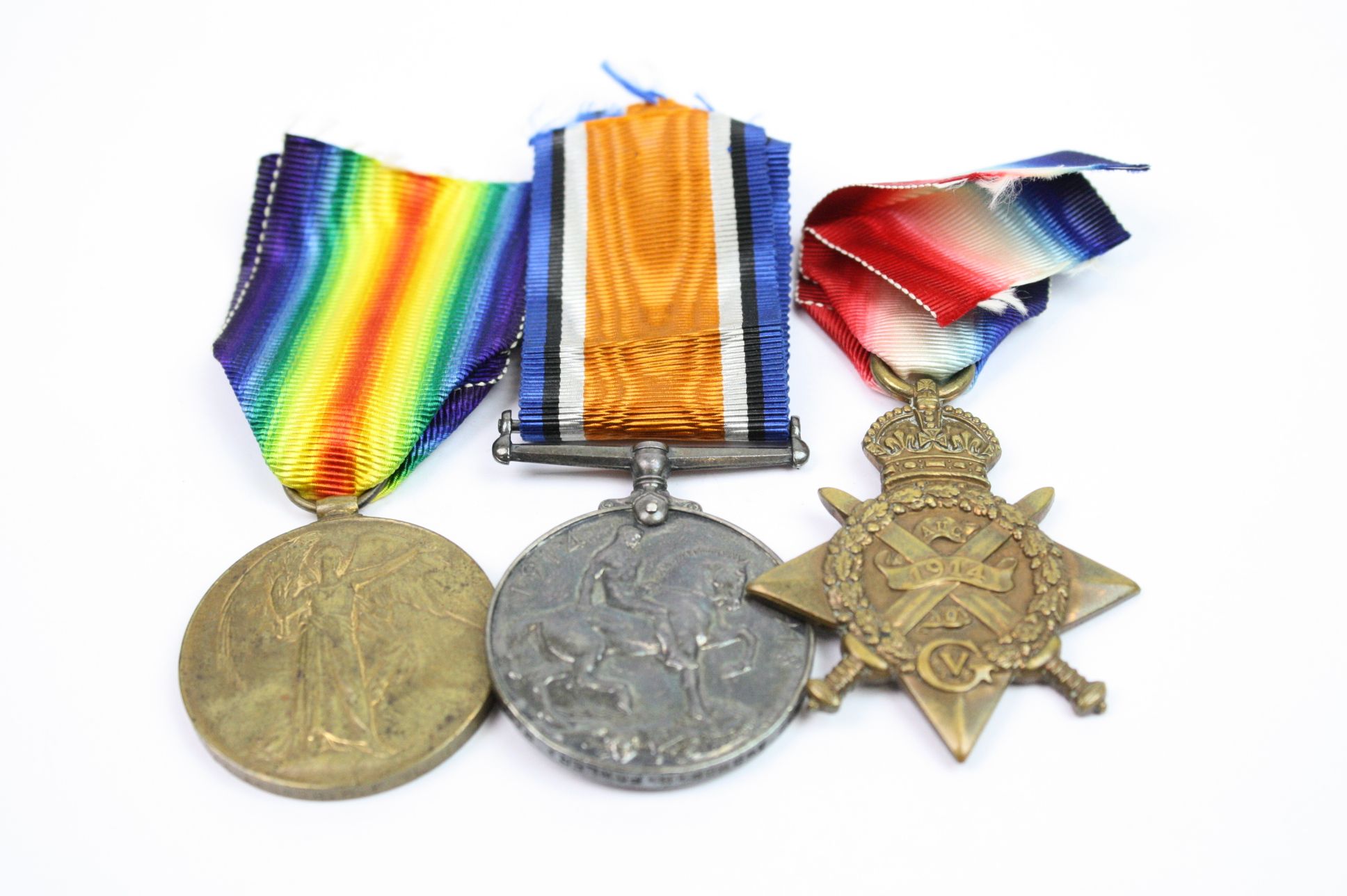 A Full Size British World War One Medal Trio To Include The British War Medal, The Victory Medal And - Image 2 of 13