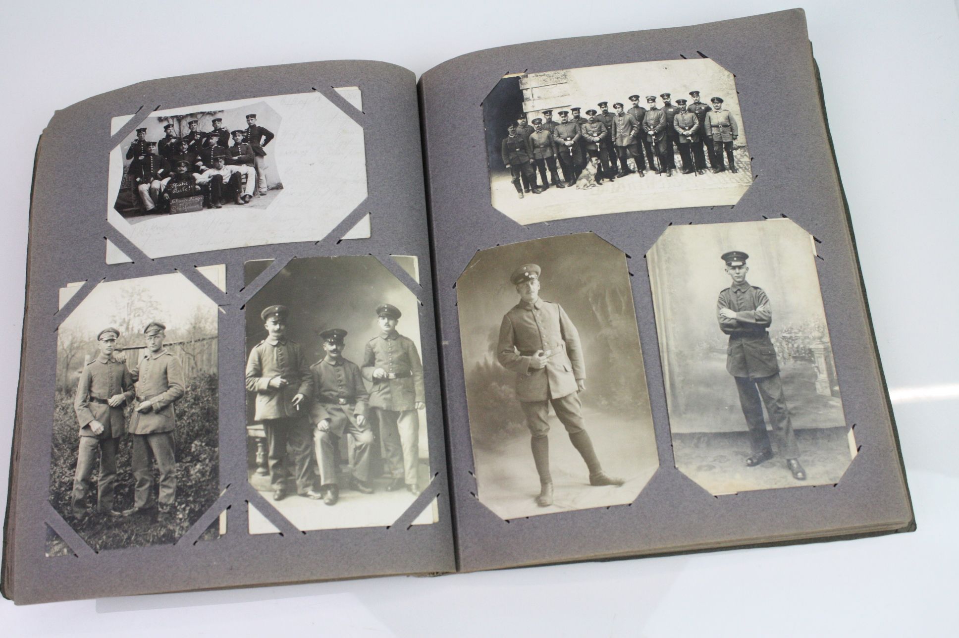 A World War One German Postcard Album And Contents Containing Over 130 World War One German - Image 24 of 30