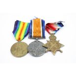 A Full Size British World War One Medal Trio To Include The British War Medal, The Victory Medal And