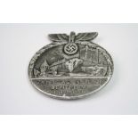 A World War Two German N.S.D.A.P. Tinnie Badge Issued 15th / 16th April 1939 At Kreistag Bentheim,