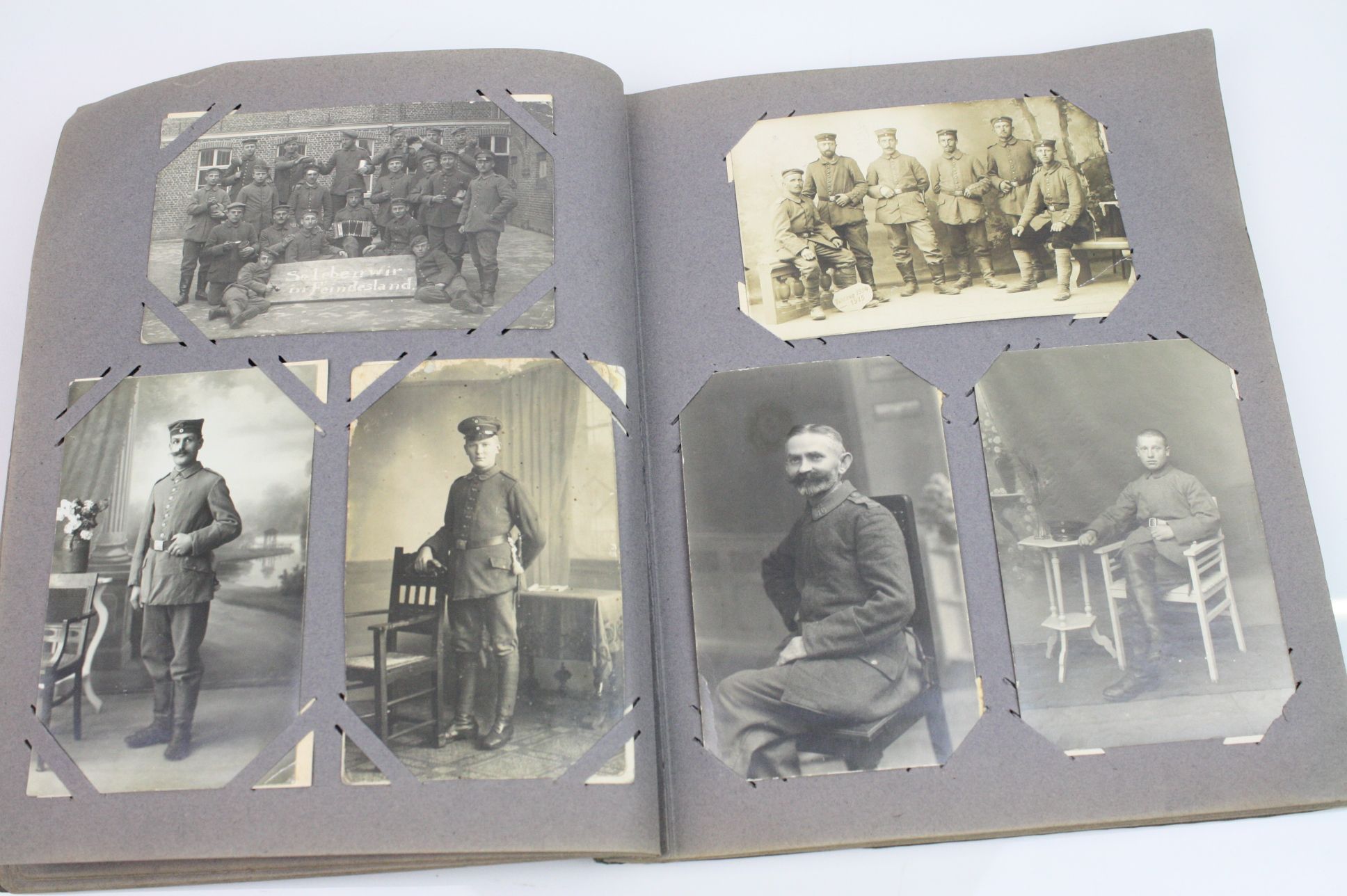 A World War One German Postcard Album And Contents Containing Over 130 World War One German - Image 15 of 30