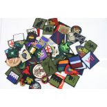 A Large Collection Of Military Cloth Badges / Patches.