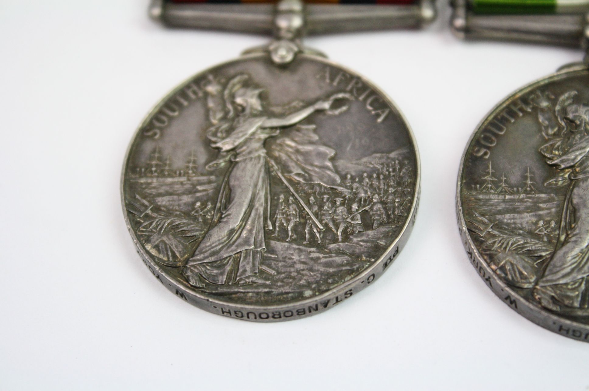 A Queens South Africa And Kings South Africa Medal Pair With A Total Of Five Bars To Include The - Image 5 of 13