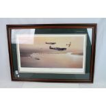 A Framed And Glazed Limited Edition Print - Simon West 'Sothern Patrol' No. 279