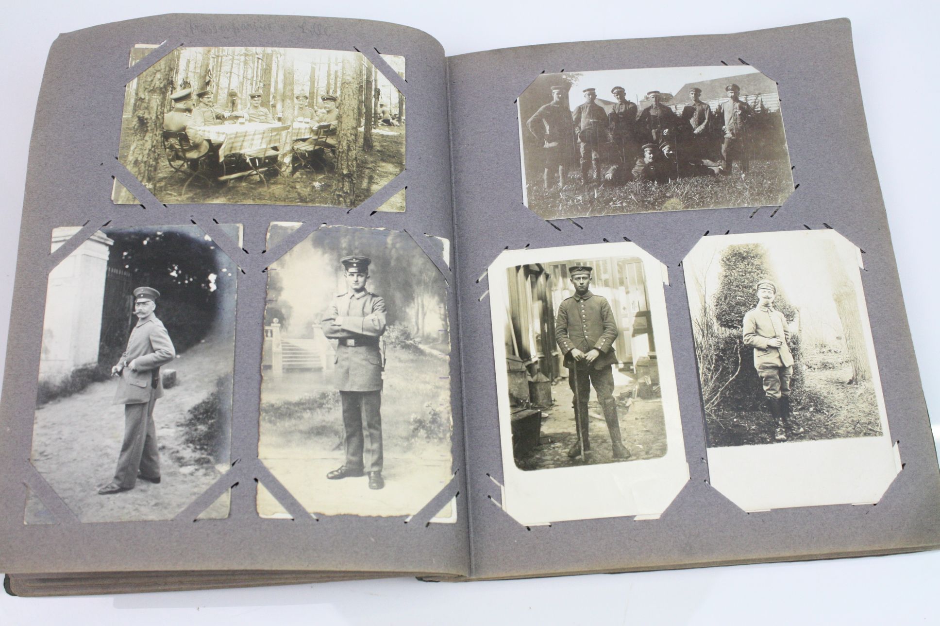 A World War One German Postcard Album And Contents Containing Over 130 World War One German - Image 16 of 30