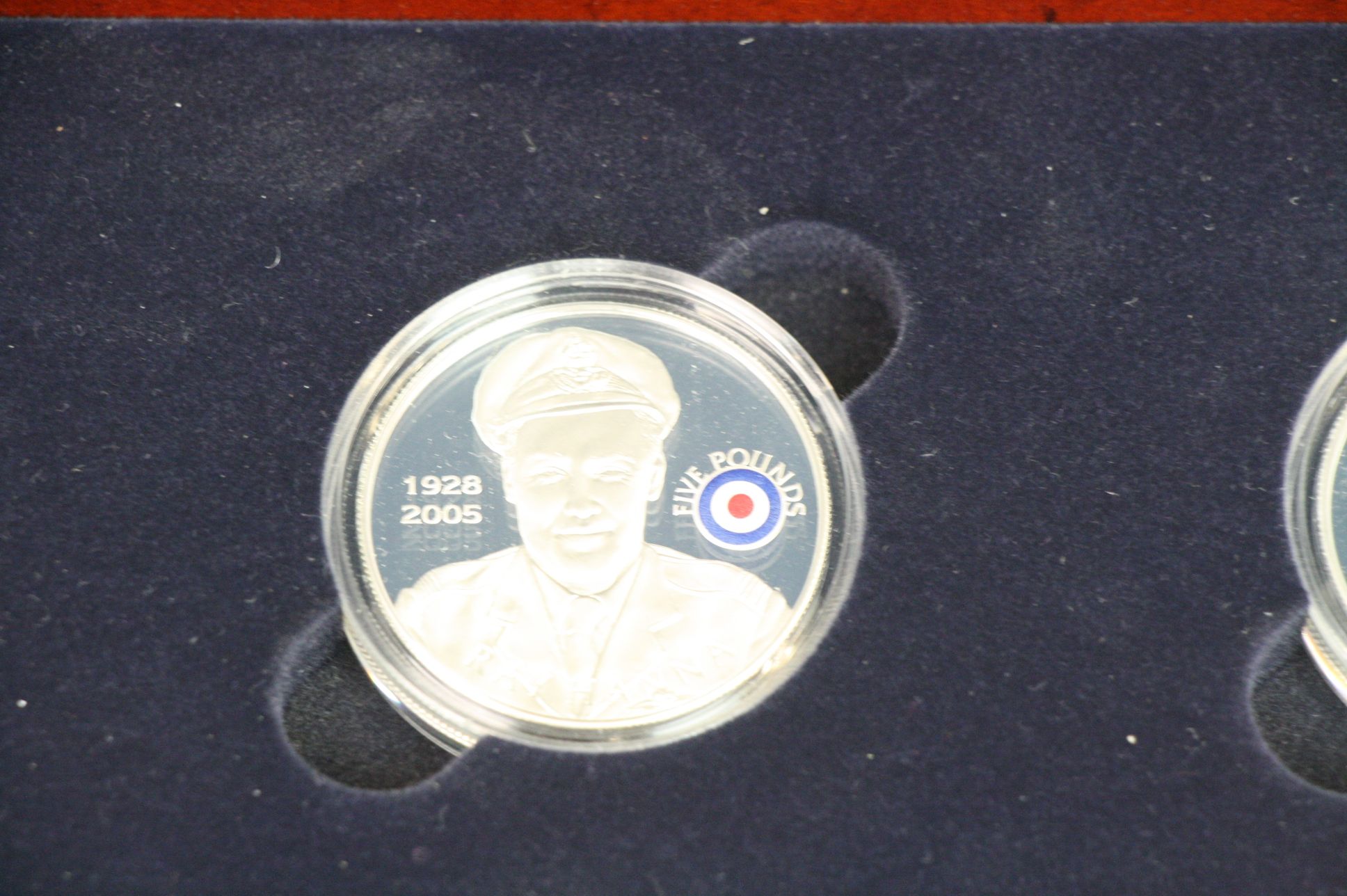 A Royal Mint History Of The RAF / Royal Air Force Silver Proof £5 Coin Set, Set Of 18 x £5 Silver - Image 14 of 21