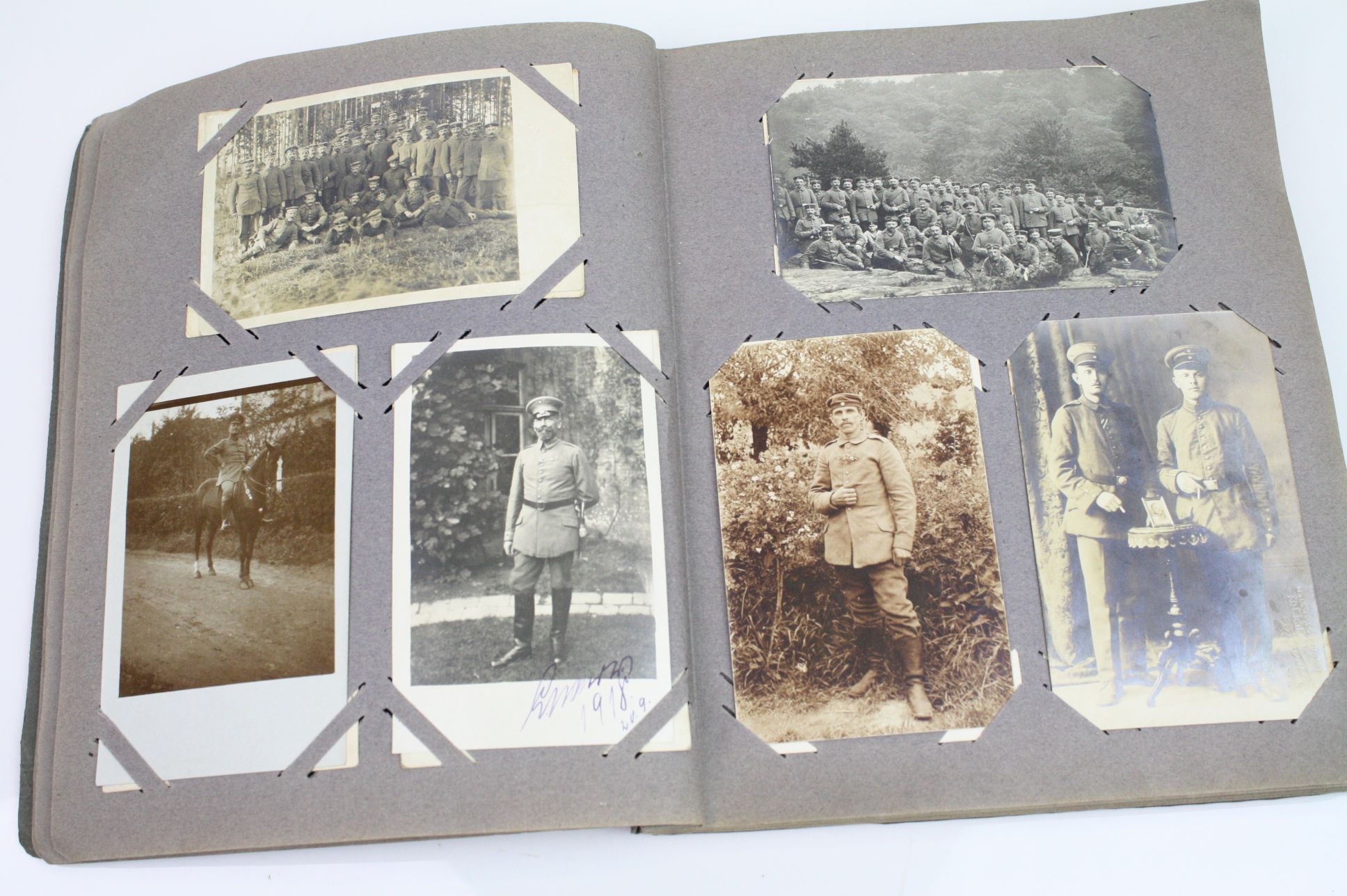 A World War One German Postcard Album And Contents Containing Over 130 World War One German - Image 8 of 30