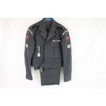 A Vintage Royal Air Force Royal Observer Corps No.2 Dress Uniform Complete With Badges And Medal Bar