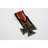 Full Size World War Two German Third Reich Iron Cross 2nd Class Medal Complete With Original
