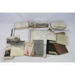 A Large Group Of Military Ephemera Relating To One Person During And Post World War Two To Include