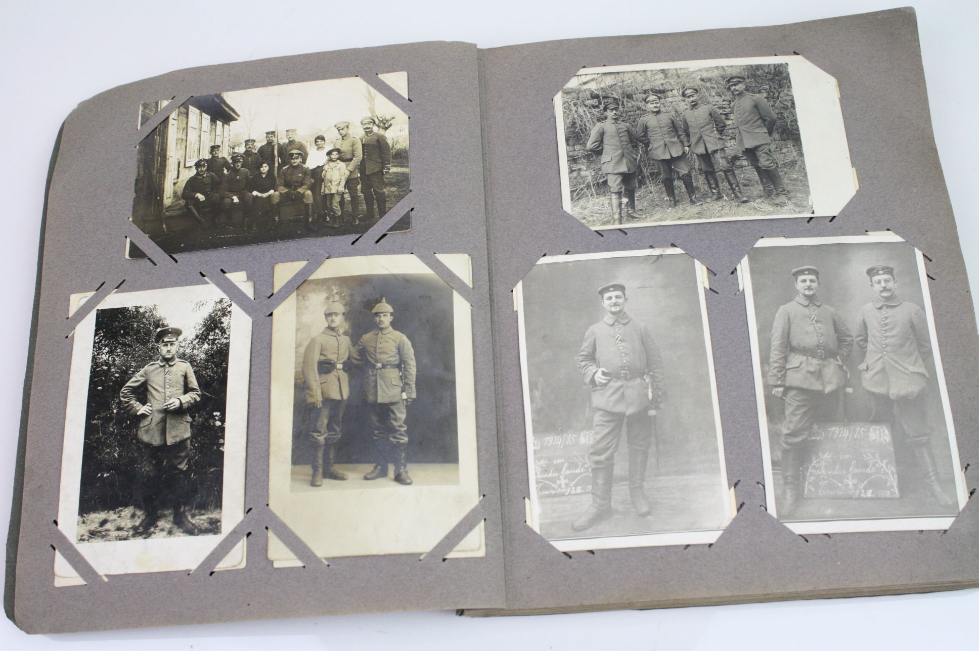 A World War One German Postcard Album And Contents Containing Over 130 World War One German - Image 6 of 30