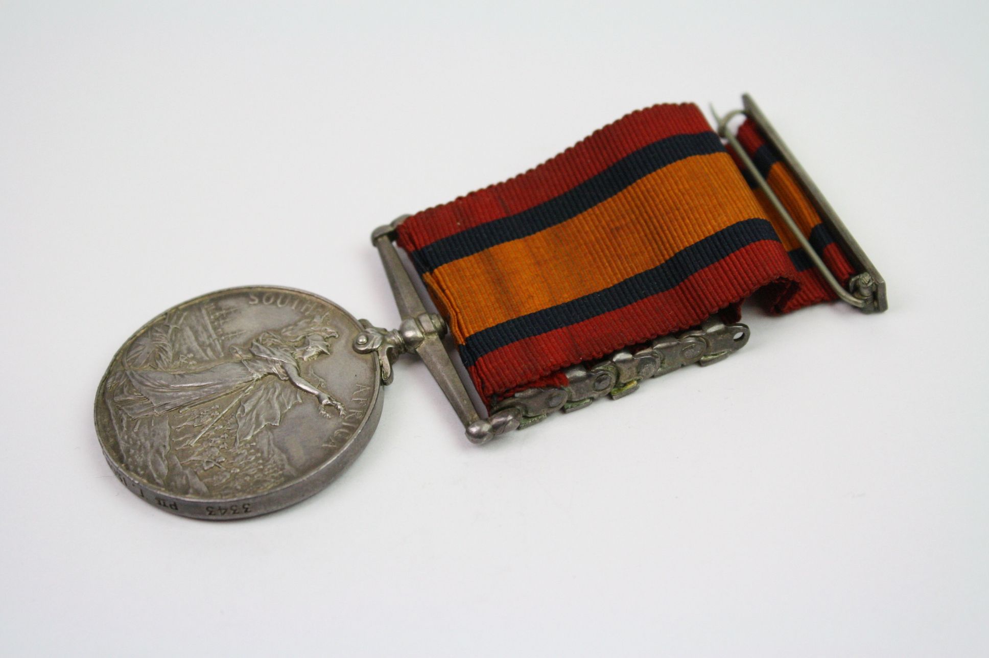 A Full Size Queens South Africa Medal With Five Bars To Include The Transvaal, Orange Free State, - Image 7 of 14