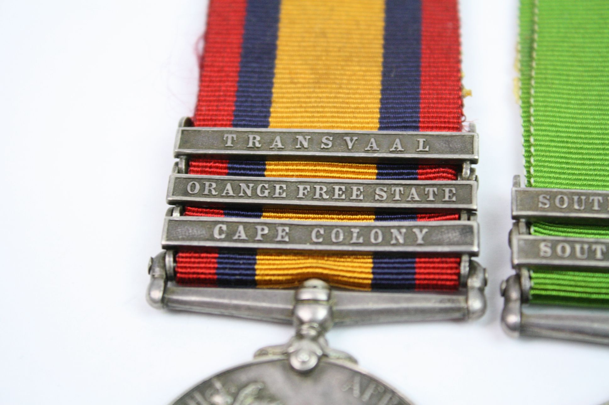 A Queens South Africa And Kings South Africa Medal Pair With A Total Of Five Bars To Include The - Image 3 of 13