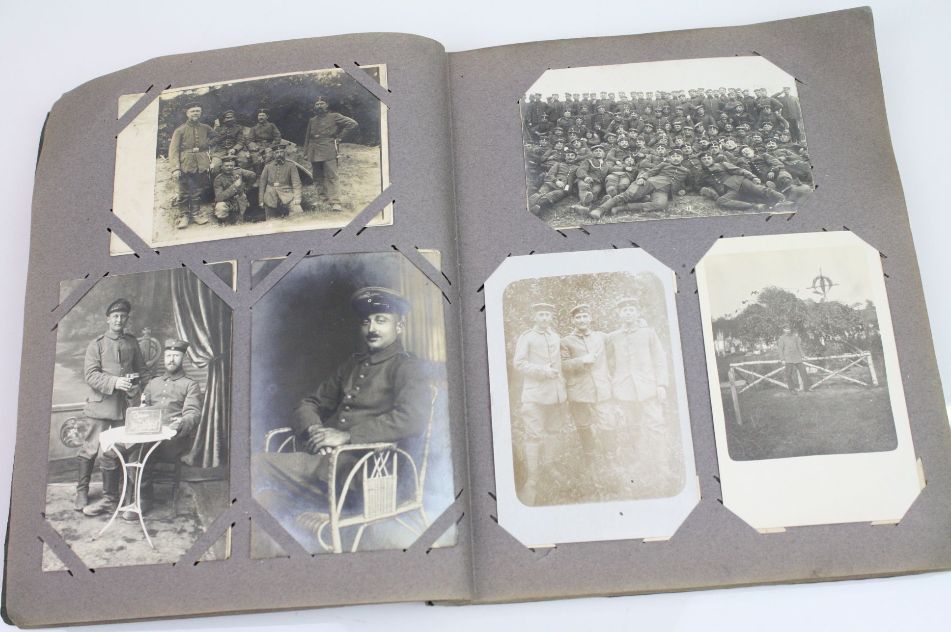 A World War One German Postcard Album And Contents Containing Over 130 World War One German - Image 10 of 30