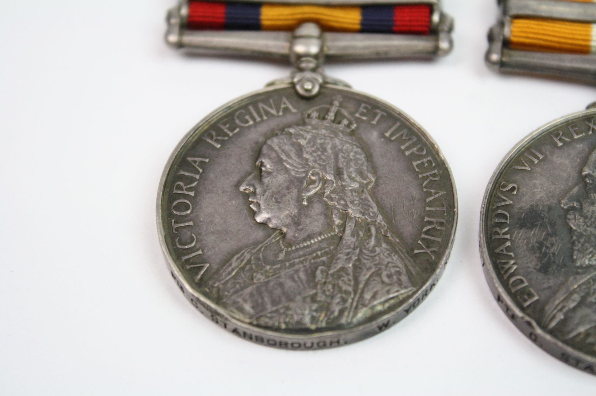A Queens South Africa And Kings South Africa Medal Pair With A Total Of Five Bars To Include The - Image 10 of 13