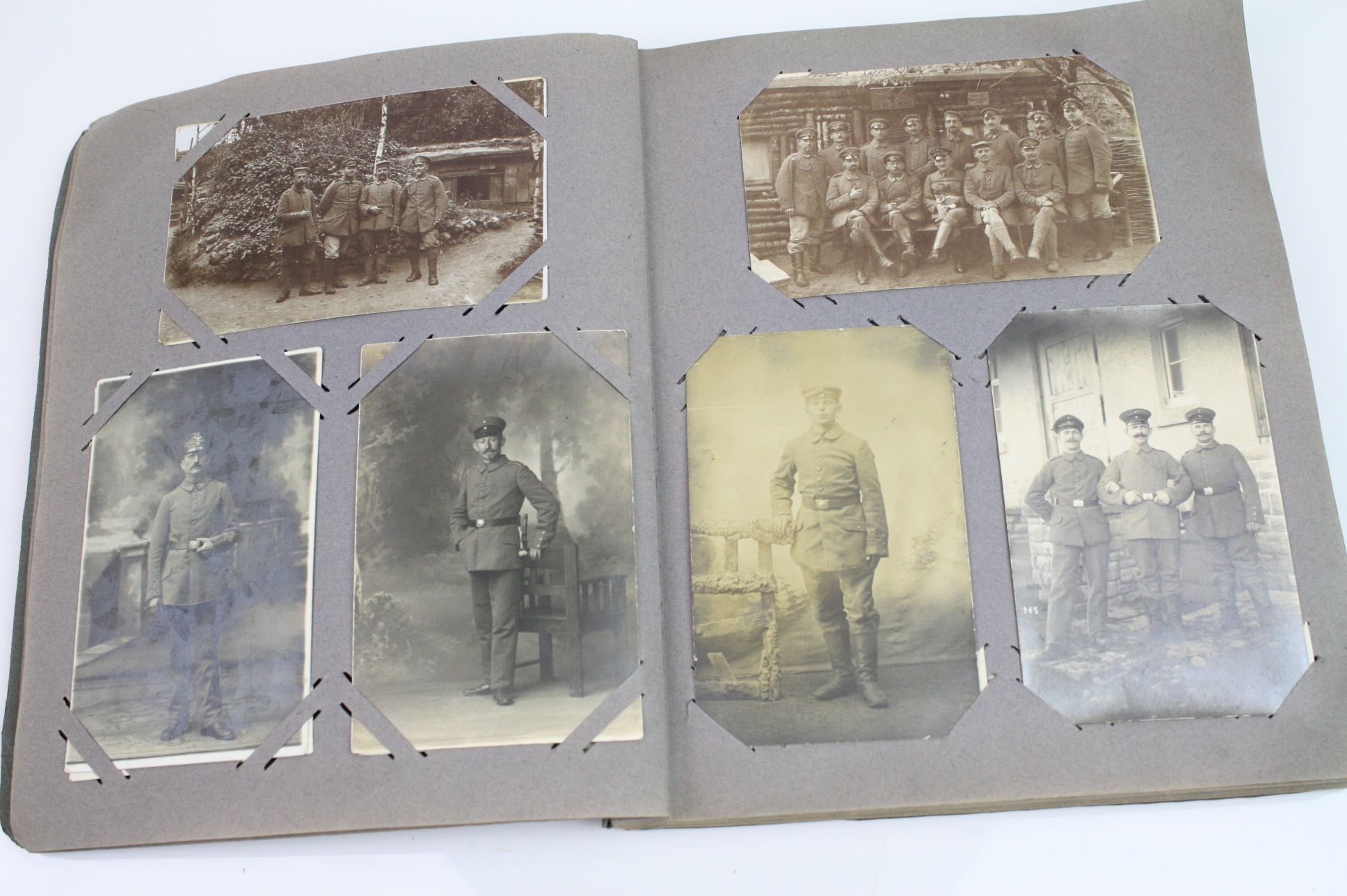 A World War One German Postcard Album And Contents Containing Over 130 World War One German - Image 7 of 30