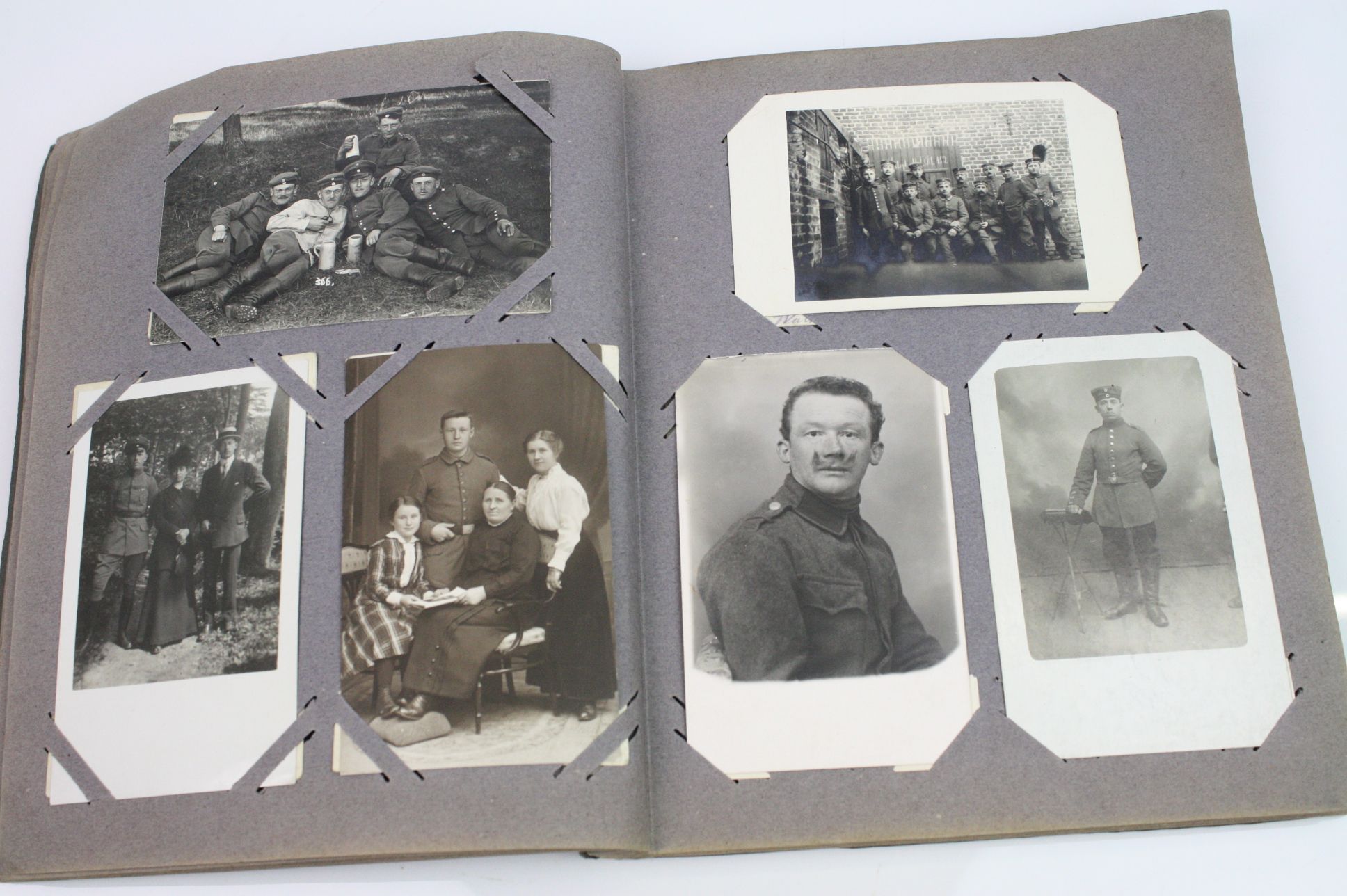 A World War One German Postcard Album And Contents Containing Over 130 World War One German - Image 12 of 30