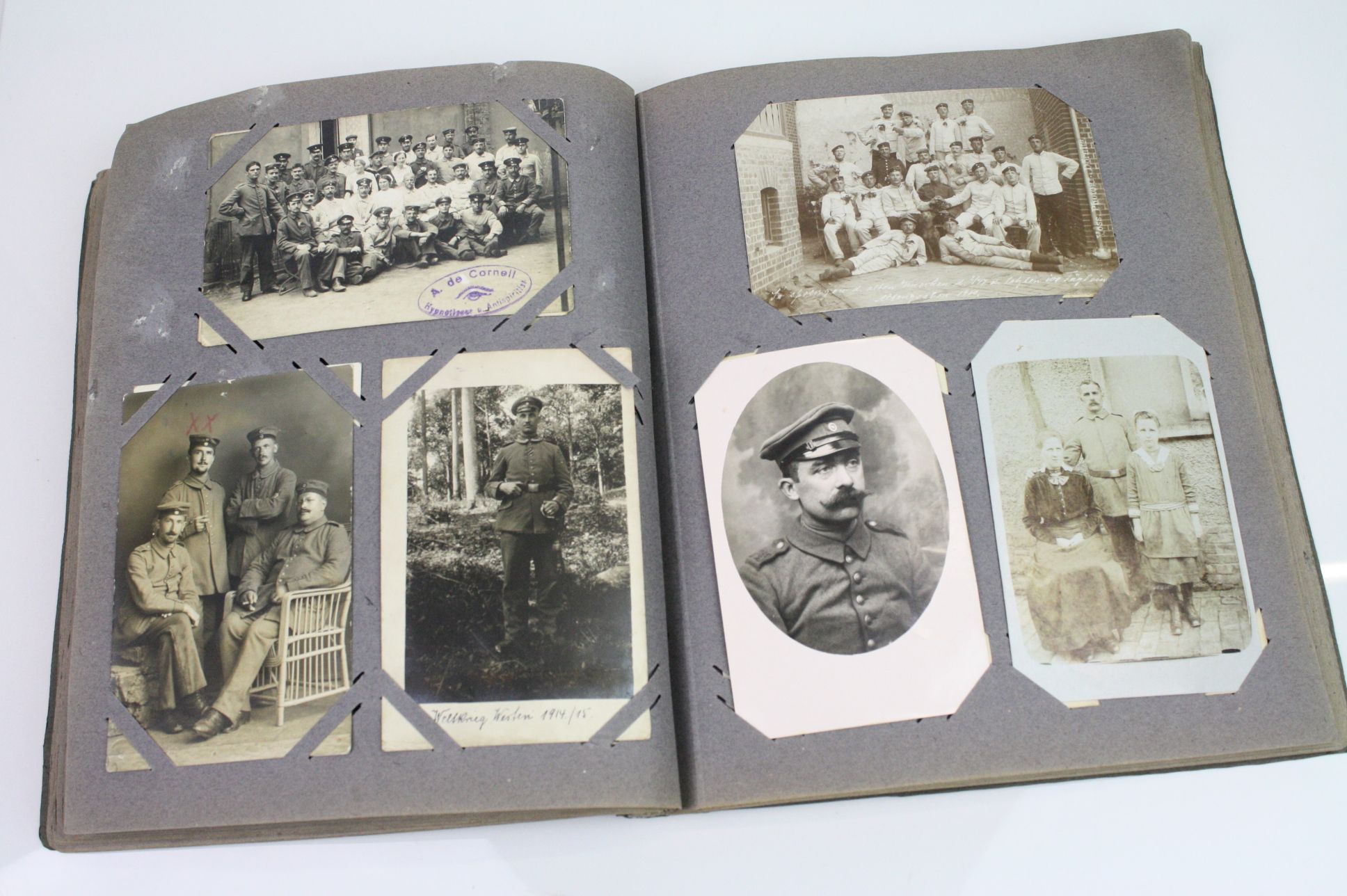 A World War One German Postcard Album And Contents Containing Over 130 World War One German - Image 22 of 30