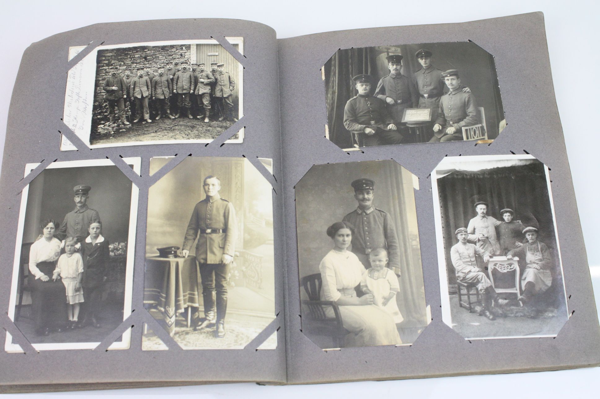 A World War One German Postcard Album And Contents Containing Over 130 World War One German - Image 13 of 30