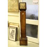 1930's / 40's Oak Longcase Grandmother Clock with Key, h.152cms