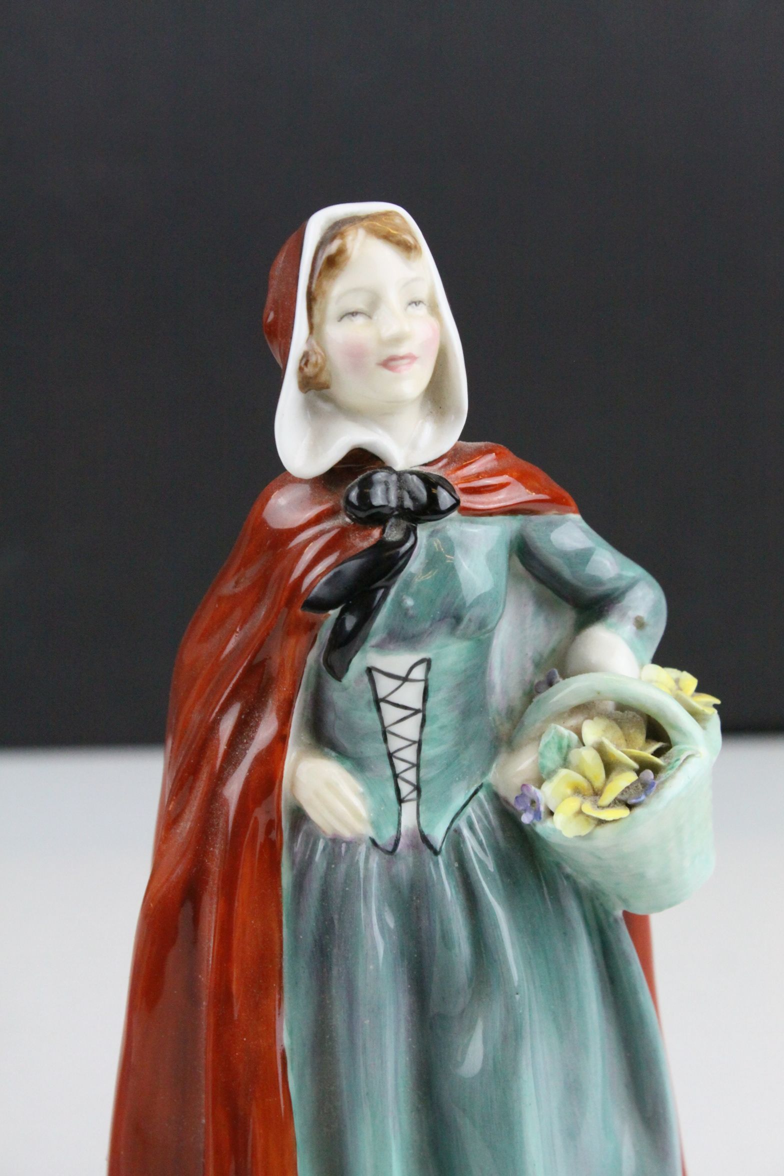 Two Royal Doulton Figurines - ' Jean ' HN2032 and ' Marie ' HN1370 plus Austrian Belvedere - Image 6 of 9