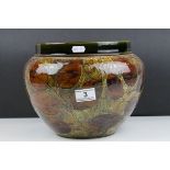 Royal Doulton stoneware Planter / Jardinière, in the Autumn Leaves pattern, numbered 2109, dia.27cm