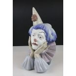 Lladro Clown's Head, no.05129, Boxed, h.32cm