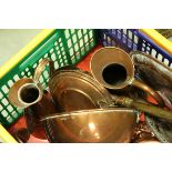 Mixed Lot of Copper including Jugs and Trays