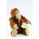 Steiff ' Jocko ' Style Straw Filled Monkey, h.34cms