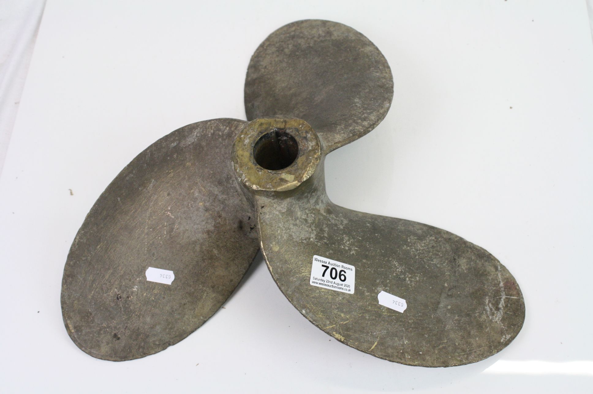 Bronze Boat Propeller, each blade 24cms - Image 2 of 4