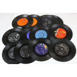 Fourteen Vinyl Singles from 1960's and 1970's including The Beatles, Billy Fury, Buddy Holly,