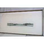 Three Unframed Limited Edition Prints from the original engravings of Views of Hong Kong Island