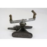 Vintage Cast Iron and Brass Cooper Stewart ' Rain King ' Garden Sprinkler, h.15cms
