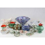 Collection of 19th century and Early 20th century Jugs including Seven Copeland Spode and Seven