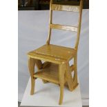 Ash Metamorphic Library Steps / Chair